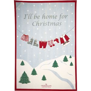 Greengate Home for XMAS Geschirrtuch Piece printed