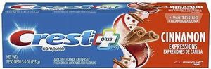 Crest | Whitening Zahnpasta , Zimt Zahnpasta, Zahnpasta mit Fluorid, Weiße Zähne, gegen Karies | Cinnamon - 153g Crest | Whitening Zahnpasta , Zimt Zahnpasta, Zahnpasta mit Fluorid, Weiße Zähne, gegen Karies | Cinnamon - 153g