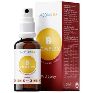 Vitamin B Komplex Mediakos Vital Spray vegan 20 ml