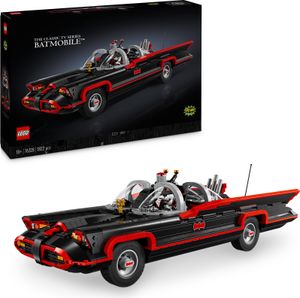 LEGO DC Batman: Batmobil aus der 60er-Jahre-Fernsehserie, Auto zum Sammeln, Bauset mit Action- und Minifiguren, Superhelden Sammelfiguren, Fahrzeuge, Geschenke für Erwachsene 76328