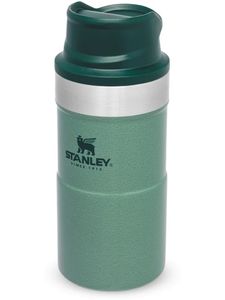 Stanley Trigger-Action Travel Mug 0.25l, Hammertone Green, Vakuumisolierung, Einhandbedienung