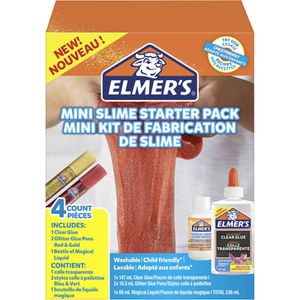 ELMER'S Slime Set "Mini Slime Starter Pack" 4-teilig