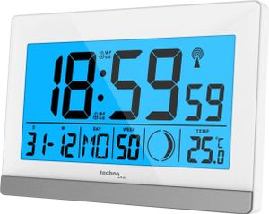 Technoline Funkwecker WS 8056 blaues Backlight