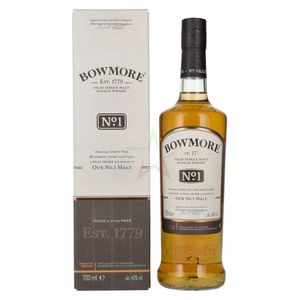 Bowmore N°1 MALT Islay Single Malt Scotch Whisky 40 %  0,70 lt.