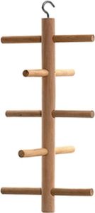 Karlie Klettergerüste - Vogelspielzeug - Holz - Natur - 25x13x13 cm
