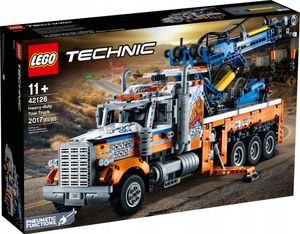 LEGO 42128 Technic Schwerlast-Abschleppwagen, Modellbauset, Technik für Kinder, Kran-Spielzeug