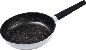 Ø28cm Bratpfanne ca. 6cm hoch KING® SHINE GREY aus Aluguss mit Keramikbeschichtung Innen: FUSION TI / Farbe: Grau