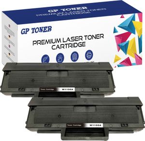2x Toner kompatibilní pro HP W1106A 106A Laser 107a 107w MFP 135w 135wg 137fnw s čipem
