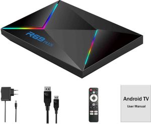 R69 Android 14 TV Box H728 Quadcore 64-Bit Smart TV Box Dual WLAN 2.4G/5.8G/LAN 1000M Odtwarzacz multimediów strumieniowych obsługuje BT5.0 USB 3.0
