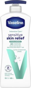 Vaseline | Sensitive Skin 600ml - Körperlotion, Intensiv feuchtigkeitsspendend, Hypoallergen, Für Trockene und Empfindliche Haut Vaseline | Sensitive Skin 600ml - Körperlotion, Intensiv feuchtigkeitsspendend, Hypoallergen, Für Trockene und Empfindliche Haut