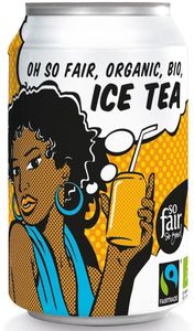 ICE TEA FAIR TRADE330 ml (DOSE) - OXFAM