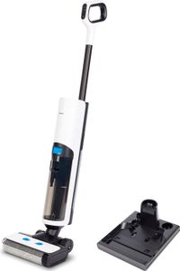 MEDION LIFE H20 Hartbodenreiniger (kabellos, Akku, Bodenreiniger, Bürstenrolle, getrennter Frischwasser und Schmutzwassertank, Selbstreinigungsfunktion, LED Display, MD11934)