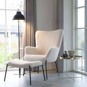 House Nordic Couchtisch Scarlett 48x48 cm Rund Messing