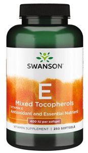 Vitamin E 400 IU 250 Weichkapseln Gemischte Tocopherole Swanson Health Products
