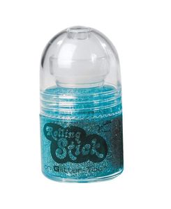 R00545 blau Kinder-Damen-Herren Rolling Stick Glitter Roller von Jofrika