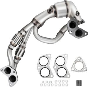 Uszczelki kolektora wydechowego katalizatora 70 x 31 x 20 cm, do Subaru 2005-2010 lub Saab 9-2X 2.5L 2006 recyrkulacja spalin, stal nierdzewna do Subaru 2005-2010 uszczelki kolektora wydechowego 7 kg