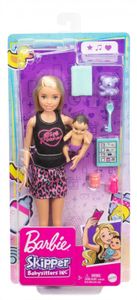 MATTEL GRP13 Barbie Skipper Babysitters Inc. Puppe + Baby/Accy Leggings