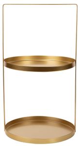 Cosy & Trendy Etagere/Servierturm - Gold - ø 25 cm - 2-stöckig