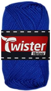 50 Gramm Twister Ibiza aus 100 % Baumwolle 55 Royal