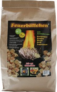 Fireballs podpaľovacia vlna, komínový štartér, štartér do kachlí, podpaľovacie drevo 4 kg