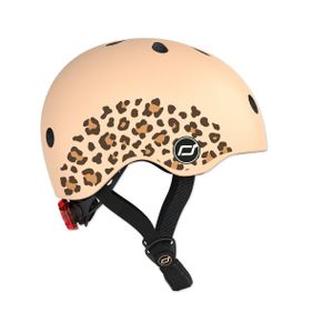 Scoot&Ride Baby Helm XXS Graphics, Farbe:leopard