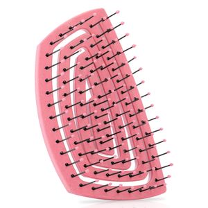 Ninabella Mini V2 Bio Haarbürste ohne Ziepen - Profi Entwirrbürste für lange und lockige Haare - Einzigartige Anti-Ziep Bürste für Damen und Kinder - Ideal als Reisebürste