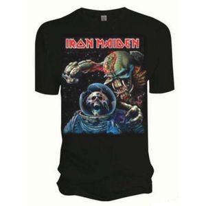 Iron Maiden Final Frontier Album Mens T Shirt: Small