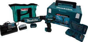 Akumulátorový vrtací šroubovák Makita DF 333 DSAX6 12 V 30 Nm + 1x akumulátor 2,0 Ah + nabíječka + 17dílná sada příslušenství + chladicí box