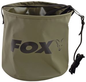 Fox Collapsable Large water bucket inc rope/clip - 10 L Falteimer