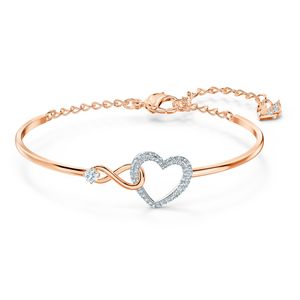 Swarovski - Swarovski 5518869 - Swa Infinity Bangle H&i - Meerkleurig - Náramok - Medium