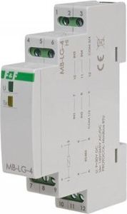 Licznik czasu pracy MAX-MB-LG-4LO Czterokanałowy licznik godzin pracy z wyjściem MODBUS RTU F&F
