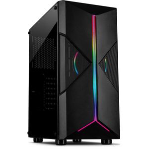 Inter-Tech Gaming-Gehäuse IT-3306 Cavy.1X120mm ARGB-Lüfter,s retail