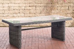 Tisch Fontana XL  CLP Farbe: grau-meliert
