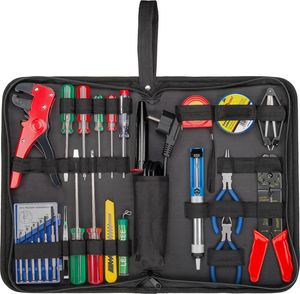 Werkzeugtasche mit Lötset