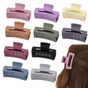 CANDeal 10 Stück Haarklammern, Kunststoff Haar Klaue Clips Haarspangen Damen, Rutschfeste Haarklammern für Frauen Mädchen Dickes und Dünnes Haar
