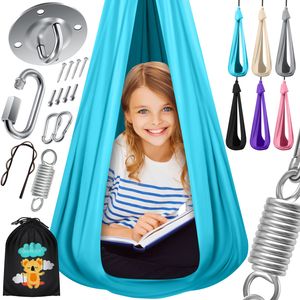 KESSER® Schaukeltuch Set Yogatuch Hängematte Schaukel Kinder & Erwachsene Indoor Outdoor Ideal für Balance Übung, Yoga, Fitness, Gymnastik 200Kg Tragkraft, inkl. Befestigung + Beutel, Farbe:Lila KESSER® Schaukeltuch Set Yogatuch Hängematte Schaukel Kinder & Erwachsene Indoor Outdoor Ideal für Balance Übung, Yoga, Fitness, Gymnastik 200Kg Tragkraft, inkl. Befestigung + Beutel, Farbe:Lila