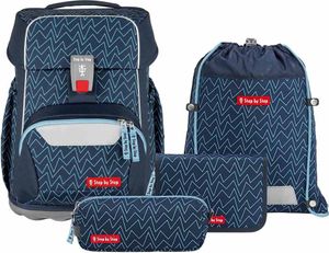 Step by Step Schulranzen Basis weiblich, männlich, uni 310-22417 Blau onesize