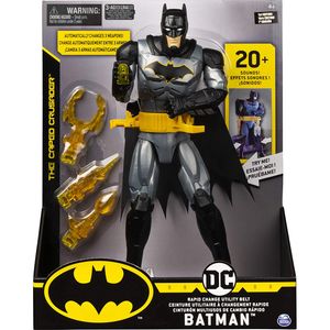 Spin Master 13474 BAT Batman - 30cm-Figur mit Waffengürtel