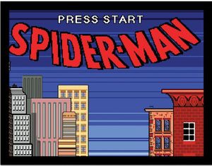 Spider-Man - Gerahmtes Poster "Press Start" PM8890 (30 cm x 40 cm) (Bunt)