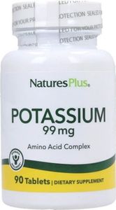 Natures Plus Potassium 99 mg Kalium – 90 Tabletten