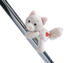 NICI Magnet-Tier Love Katze mit Herz 49402 - MagNici Love Katze 12cm