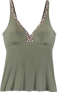 LASCANA Bügel-Tankini-Top oliv Größe 40 B
