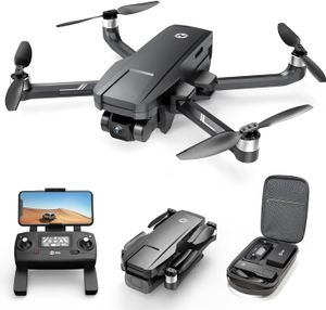 Holy Stone 2-Achsen-Gimbal-GPS-Drohne mit 4K-EIS-Kamera für Erwachsene, Anfänger, HS720G, faltbarer FPV-RC-Quadcopter mit bürstenlosem Motor, 5G-WLAN-Übertragung, optischer Fluss, Follow Me, Smart Return Home