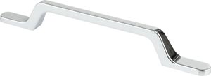 Möbelgriff BA 160mm, Küchengriff chromglänzend, Badmöbelgriff Möbelgriff BA 160mm, Küchengriff chromglänzend, Badmöbelgriff