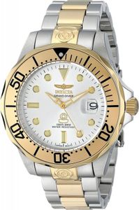 Invicta Grand Diver 3050 Herren uhr - Wasserdicht - Analog - Automatikuhr - Edelstahl mit silbernen zifferblat - 47mm Invicta Grand Diver 3050 Herren uhr - Wasserdicht - Analog - Automatikuhr - Edelstahl mit silbernen zifferblat - 47mm