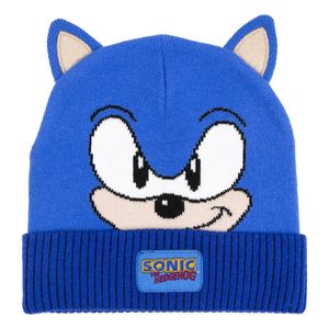 Modrá dětská čepice Sonic (jedna velikost)