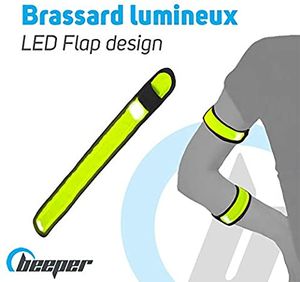 Beeper - Leuchtarmband - LED Beleuchtetes LED Armband, Weiß