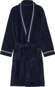 HOM Bade-mantel sauna Morgen-mantel Lounge Transat navy XXL (Herren)