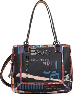 Anekke Schultertasche Handtasche Contemporary Nagare 3 Compartments Tote Bag Multicolor mehrfarbig Anekke Schultertasche Handtasche Contemporary Nagare 3 Compartments Tote Bag Multicolor mehrfarbig