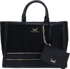 Sansibar Handtasche Henkeltasche Shopper Bag Black schwarz Sansibar Handtasche Henkeltasche Shopper Bag Black schwarz